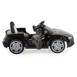 BO Audi R8 Spyder elektromos autó 105cm FEKETE