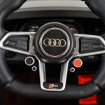 BO Audi R8 Spyder elektromos autó 105cm FEKETE
