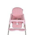 CENTURY etetőszék műanyag játékhíddal PINK