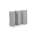 PLAYHOUSE összecsukható házikó utazóágy, tetővel, kibújóval SZÜRKE