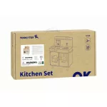 TOOKY fa konyha 8dbos, 73cm magas PASZTEL