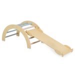 PIKLER fa mászóka 3in1 rámpával, létrával, híddal