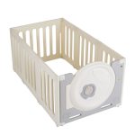 MONI Cubby Land óriás kerítés, karám játszószőnyeggel és 50 db színes labdával