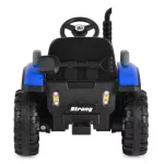 BO TERRON traktor 4 kerekű trélerrel 12V két motoros KÉK