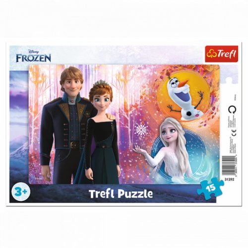 Frozen – Keretes puzzle 15 db-os – Trefl
