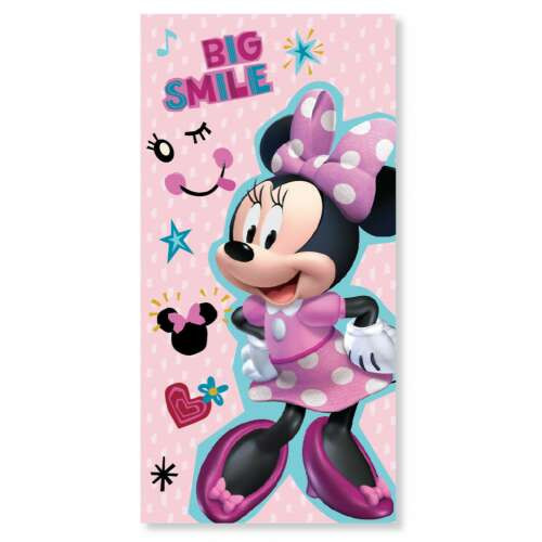 Disney Minnie Smile fürdőlepedő, strand törölköző 70×137 cm