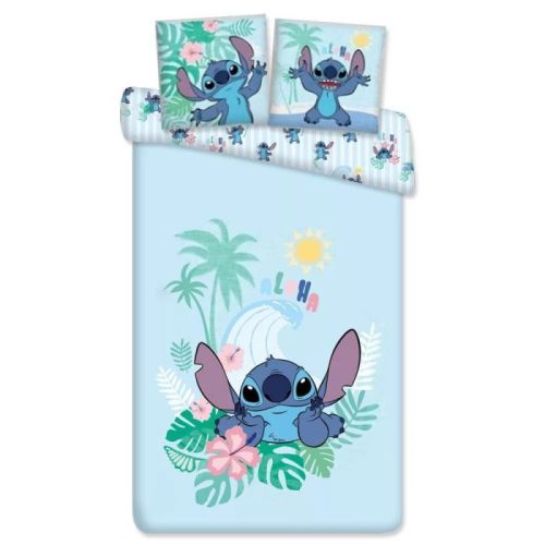 Disney Lilo és Stitch, A csillagkutya Aloha ágyneműhuzat 140×200cm, 70×90 cm
