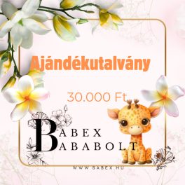 30.000Ft értékű ajándékutalvány