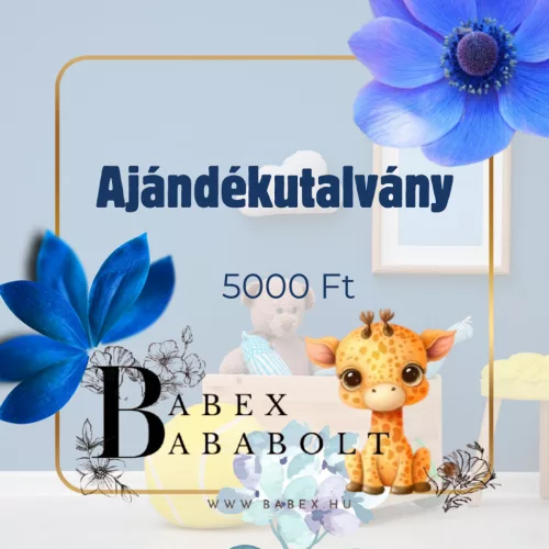 5000 Ft értékű ajándékutalvány