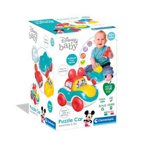 Mickey Egér összerakható autója – Disney Baby Clementoni