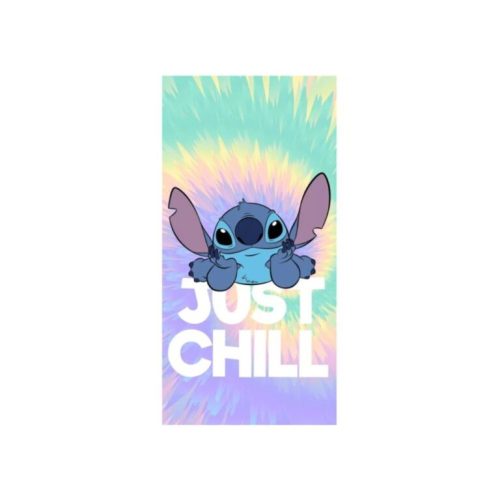 Disney Lilo és Stitch, A csillagkutya Chill fürdőlepedő, strand törölköző 70x140cm (Fast Dry)