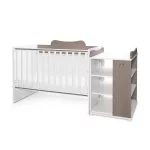 Lorelli Multi kombi ágy 190x72 - White Coffe