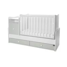   Lorelli Trend PLUS kombi ágy 70x165 - White & Milky Green ÚJ