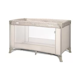 Lorelli Carina 1 fix utazóágy - Beige Stars