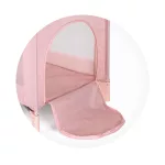 Chipolino Capri fix utazóágy - Cat pink