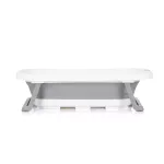 Chipolino Isla összecsukható kád hálós babatartóval 81 cm - Grey