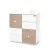Lorelli Cupboard pelenkázó komód - White & Amber ÚJ