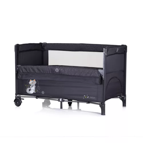 Chipolino Relax multifunkciós utazóágy - Anthracite