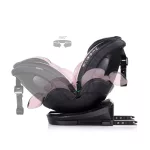 Chipolino Hypnotic autósülés I-Size 40-150cm - Pink Marshmallow