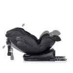 Chipolino Hypnotic autósülés I-Size 40-150cm -Blackberry