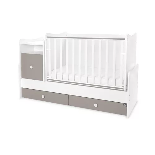 Lorelli Trend PLUS kombi ágy 70x165 - White String