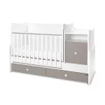 Lorelli Trend PLUS kombi ágy 70x165 - White String