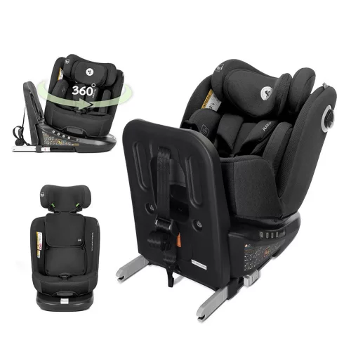 Lorelli Auriga 360 isofix autósülés 40-150cm - Black