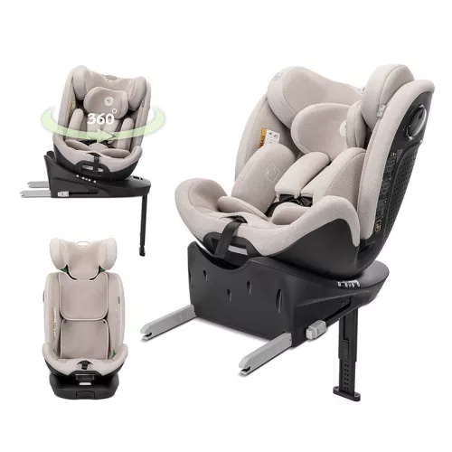 Lorelli Perseus i-Size isofix autósülés 40-150cm - Beige