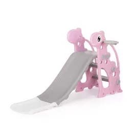 Chipolino gyerek csúszda Dino 116 cm - pink
