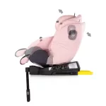 Chipolino Premium 360 autósülés I-Size 40-150cm - pink marshmallow