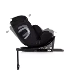 Chipolino Clima Air I-Size autósülés 40-150cm - blackberry