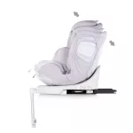 Chipolino Clima Air I-Size autósülés 40-150cm - cloud