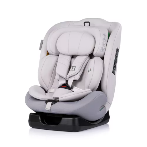 Chipolino Mondial autósülés I-Size 40-150cm - platinum