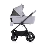 Chipolino Prestige 3az1-ben multifunkciós babakocsi - Platinum
