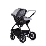 Chipolino Prestige 3az1-ben multifunkciós babakocsi - Platinum