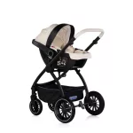 Chipolino Prestige 3az1-ben multifunkciós babakocsi - Latte