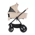 Chipolino Prestige 3az1-ben multifunkciós babakocsi - Latte