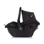 Chipolino Pearl autóshordozó adapterrel 40-87 cm - Noir