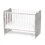 Lorelli Stars ringatható kiságy 60x120 - White / Artwood