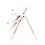 Chipolino Candy Shop multifunkciós etetőszék - Powder pink