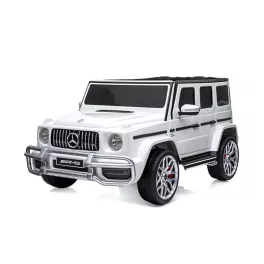   Chipolino Mercedes AMG G63 elektromos autó 2 üléssel - white leather