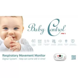   Baby Control Pro 1 légzésfigyelő készülék 28x47cm lappal