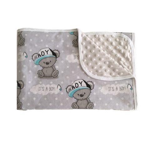 Babatakaró macis-szürke miny 75 x 100