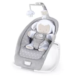   INGENUITY Rezgő hintaszék dallamokkal, Cuddle Lamb, 0 hó+ 18 kg-ig, 2019