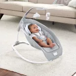 INGENUITY Rezgő hintaszék dallamokkal, Cuddle Lamb, 0 hó+ 18 kg-ig, 2019