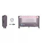 Cangaroo Africa 1 szintes utazóágy 14 kg pink