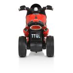 BO Comet 6V 3kerekű elektromos kismotor PIROS