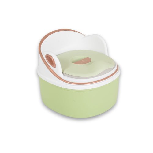 RUM BABA 3in1 bili átalakítható wc szűkítő+fellépő, szilikon ülés ZÖLD