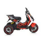 BO NAPOLI elektromos gyerek ROBOGÓ 3 kerekű PIROS