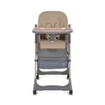 LINDO multifunkciós etetőszék kiegészítőkkel (előke, kanál, villa) BÉZS